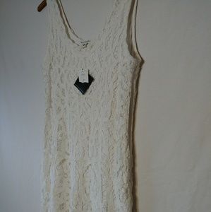 Banana republic white  lace summer dress